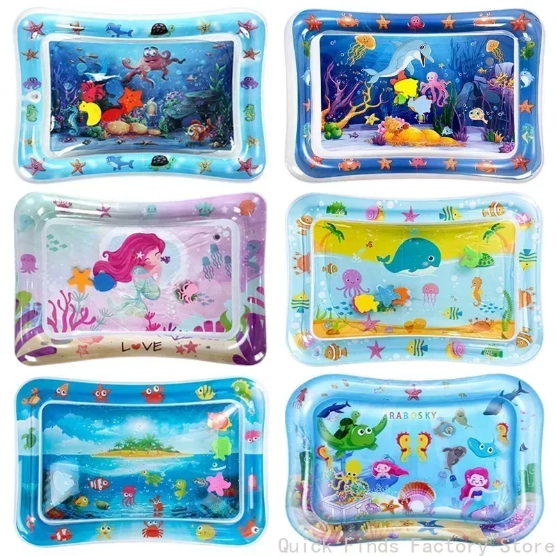 Play Mat Neoprene - Baby Water Play Mat Inflatable Cushion