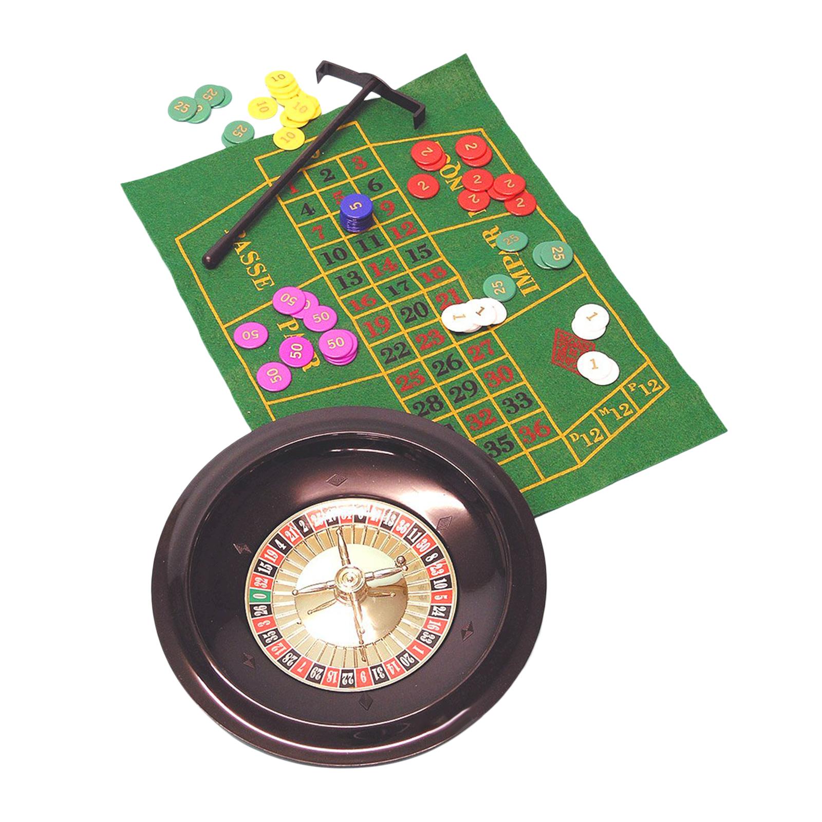 Board Game Maker - 10 Inches Roulette Wheel with 100