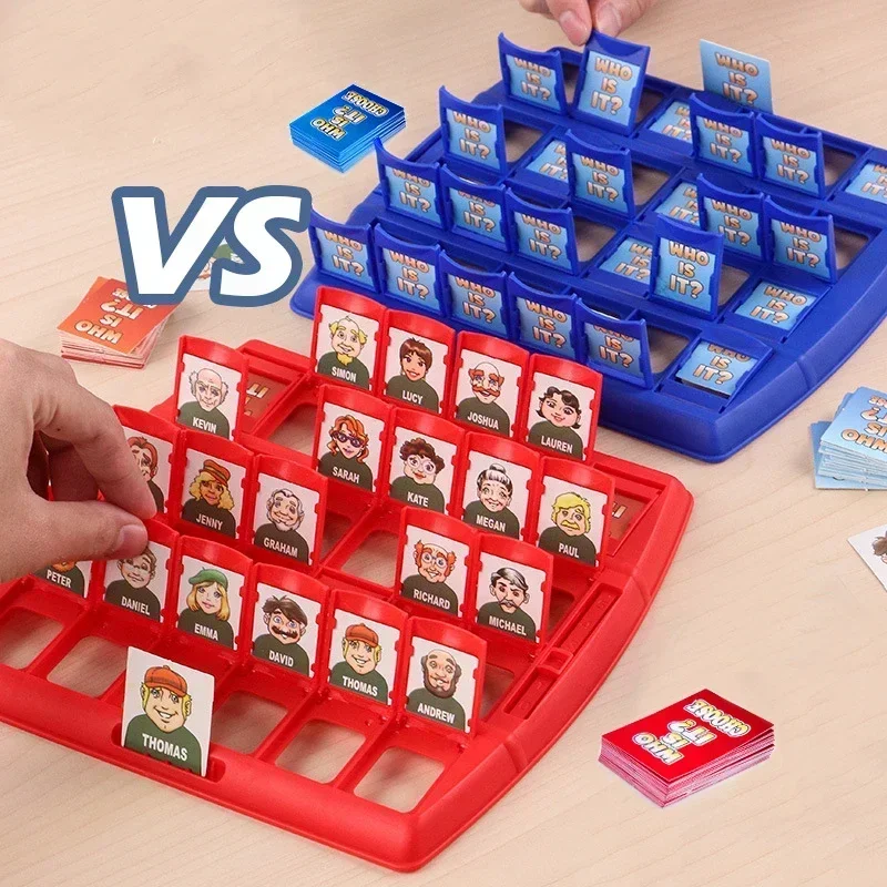 Board Game Guess Who - Guess Who I Am Character Guessing