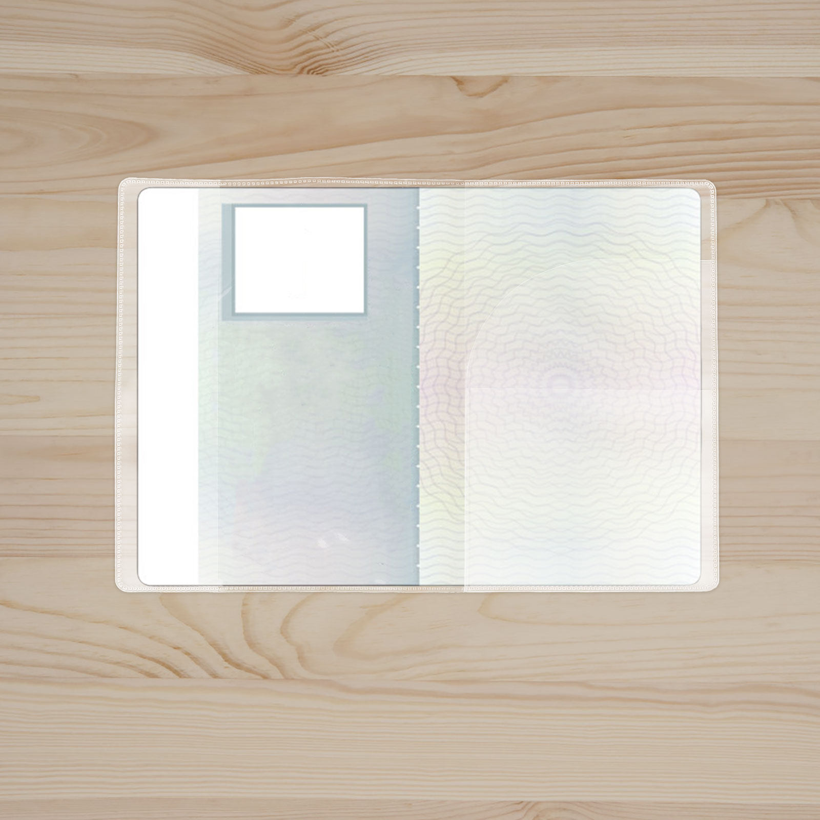 Card Sleeves Protector - 5 Pcs Passport Cover Clear Card