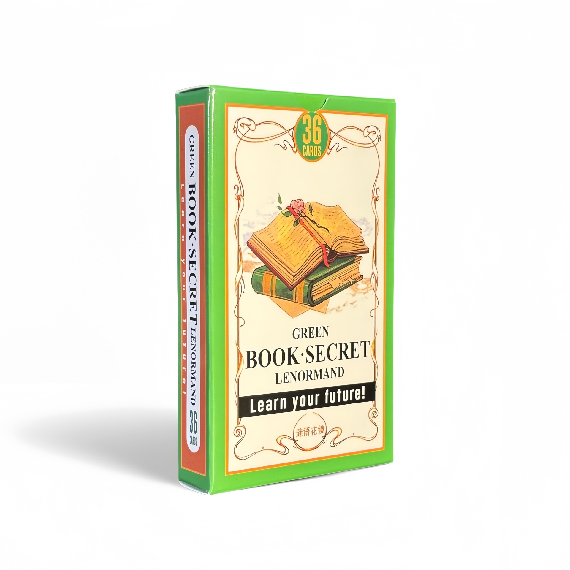 Board Game Of Life - Green Book Secret Lenormand Oracle Cards