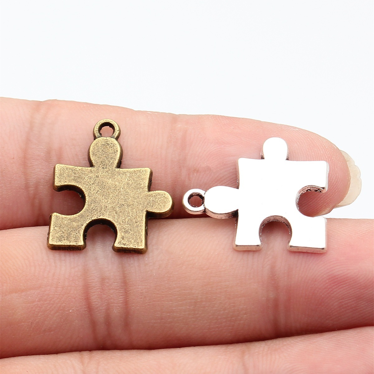 Board Game For 2 People - WYSIWYG 10pcs 23x20mm 2 Colors Antique
