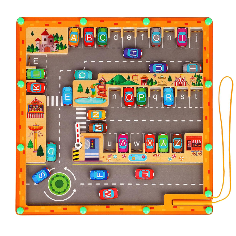 Magnetic Color& Number Maze 2  - Board Game For 2 People recension och pris