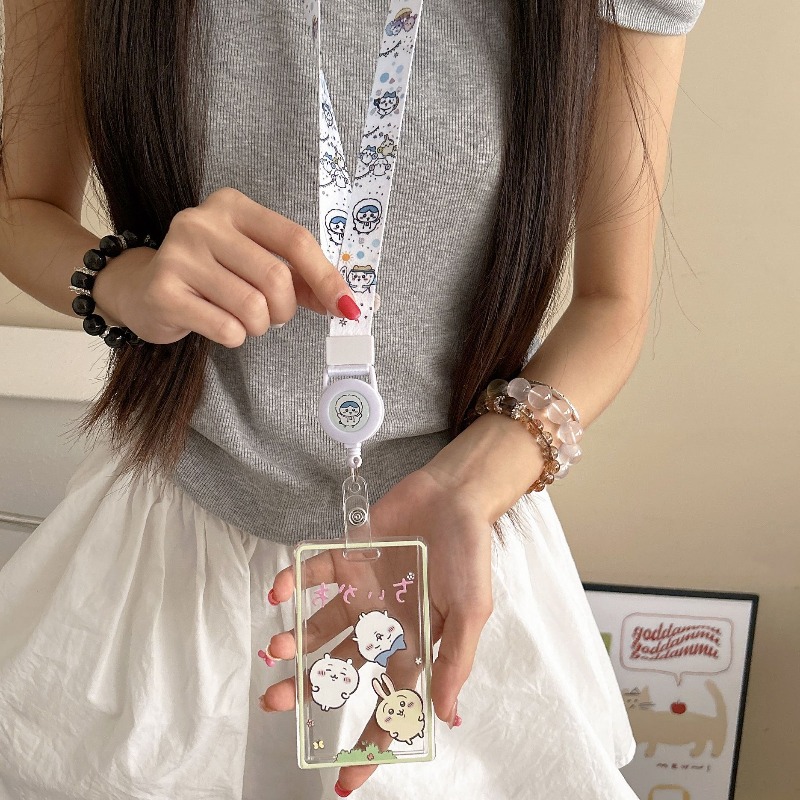 Cute Cartoon Chiikawa Transpar - Card Sleeves Protector recension och pris
