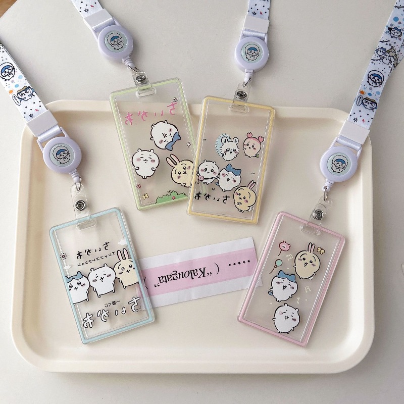Cute Cartoon Chiikawa Transpar - Card Sleeves Protector recension och pris