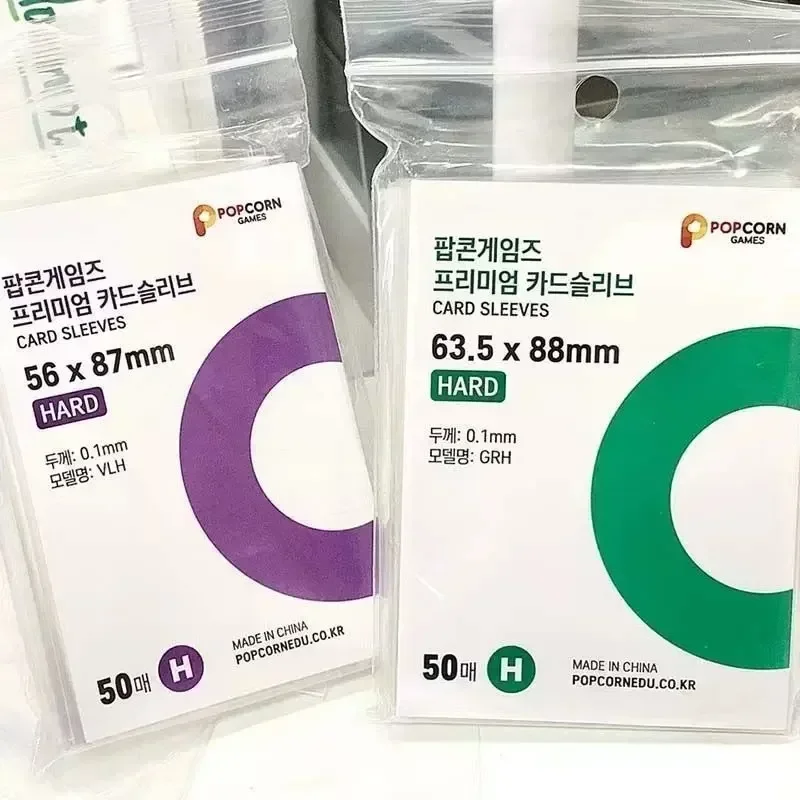 500-1PCS HD Transparent Kpop I - Card Sleeves Protector recension och pris