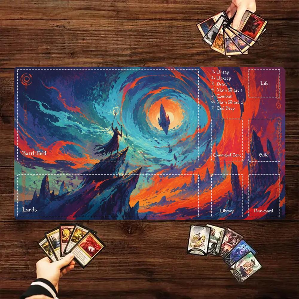 Fantasy Cosmic Vortex Mage Fro - Play Mat Neoprene recension och pris