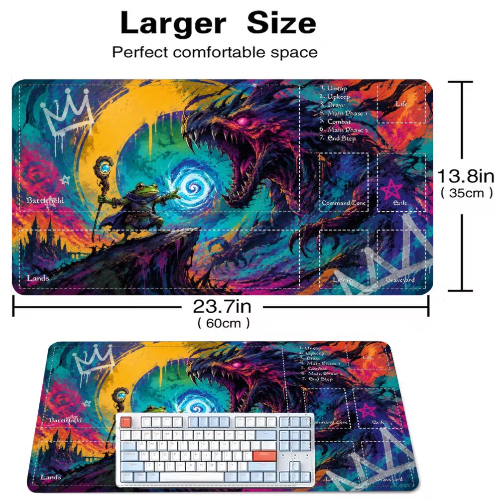 Fantasy Cosmic Vortex Mage Fro - Play Mat Neoprene recension och pris