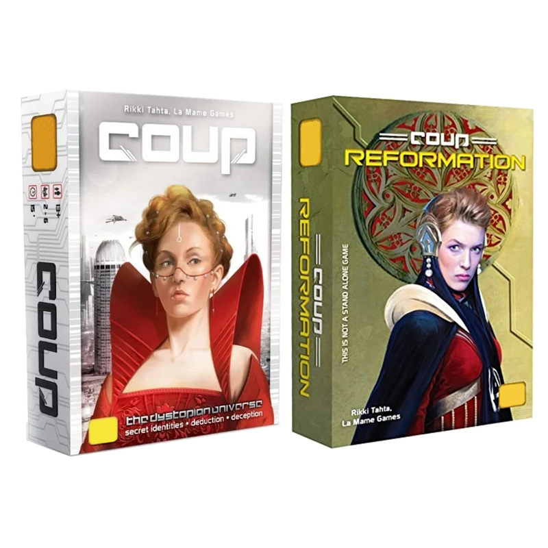 New Coup  Boards and Cards | C - Board Game Bang recension och pris
