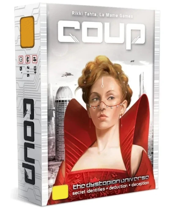 New Coup  Boards and Cards | C - Board Game Bang recension och pris