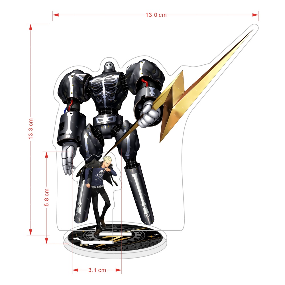 Game Persona 4 15cm Acrylic ke - Board Game For 2 People recension och pris