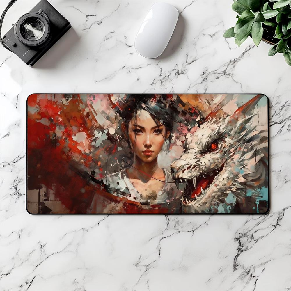 Abstract Oil Painting Oriental - Play Mat Neoprene recension och pris