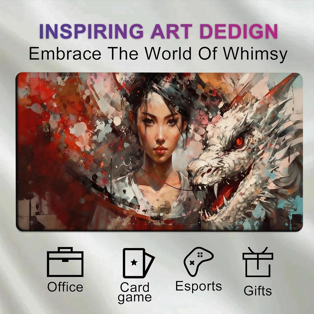 Abstract Oil Painting Oriental - Play Mat Neoprene recension och pris