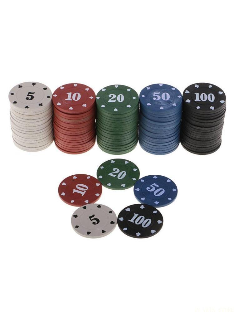 M5TC 100x Board Game Chips Cas - Board Game Vault recension och pris