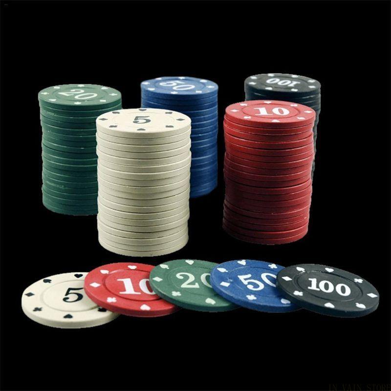 M5TC 100x Board Game Chips Cas - Board Game Vault recension och pris