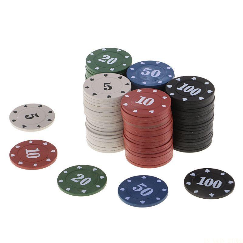 M5TC 100x Board Game Chips Cas - Board Game Vault recension och pris