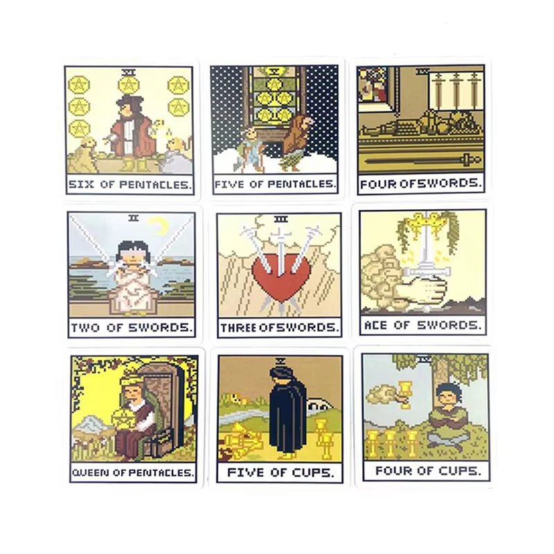 8 Bit Fantasy Tarot Deck Card  - Board Game Of Life recension och pris