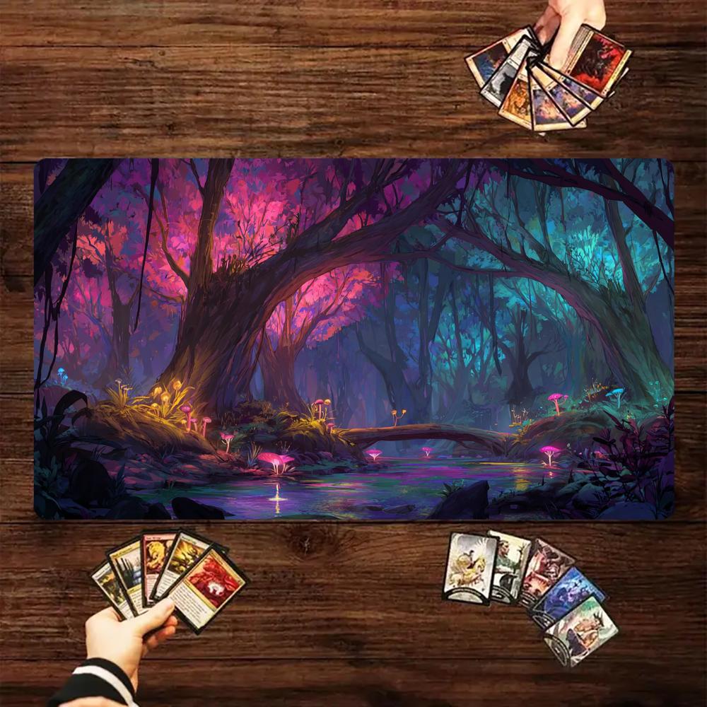 Forest Secret Realm Theme TCG  - Play Mat Neoprene recension och pris