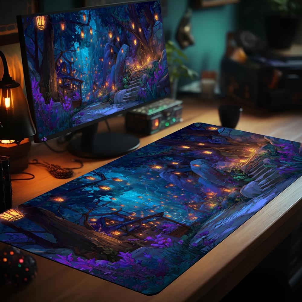Forest Secret Realm Theme TCG  - Play Mat Neoprene recension och pris