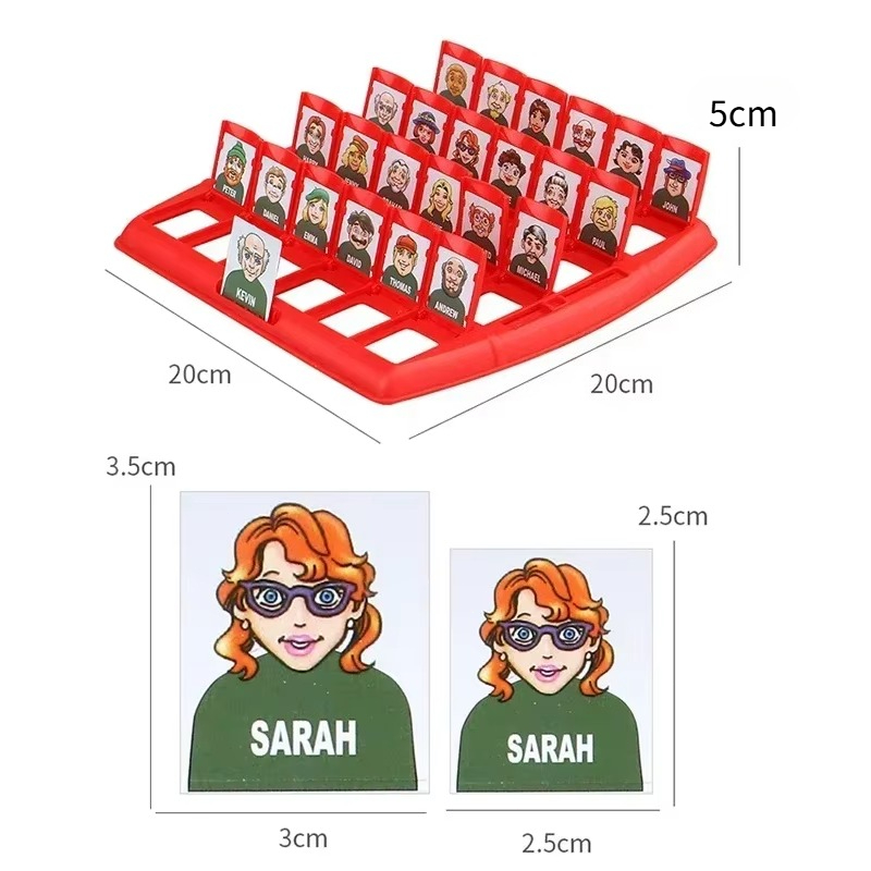 Guess Who I Am Character Guess - Board Game Guess Who recension och pris