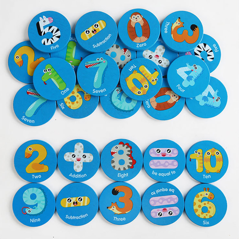 Kids Educational Wooden Memory - Board Game Of Life recension och pris