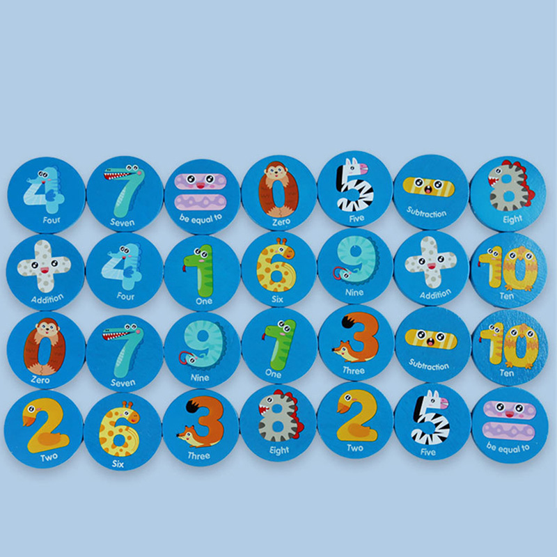 Kids Educational Wooden Memory - Board Game Of Life recension och pris