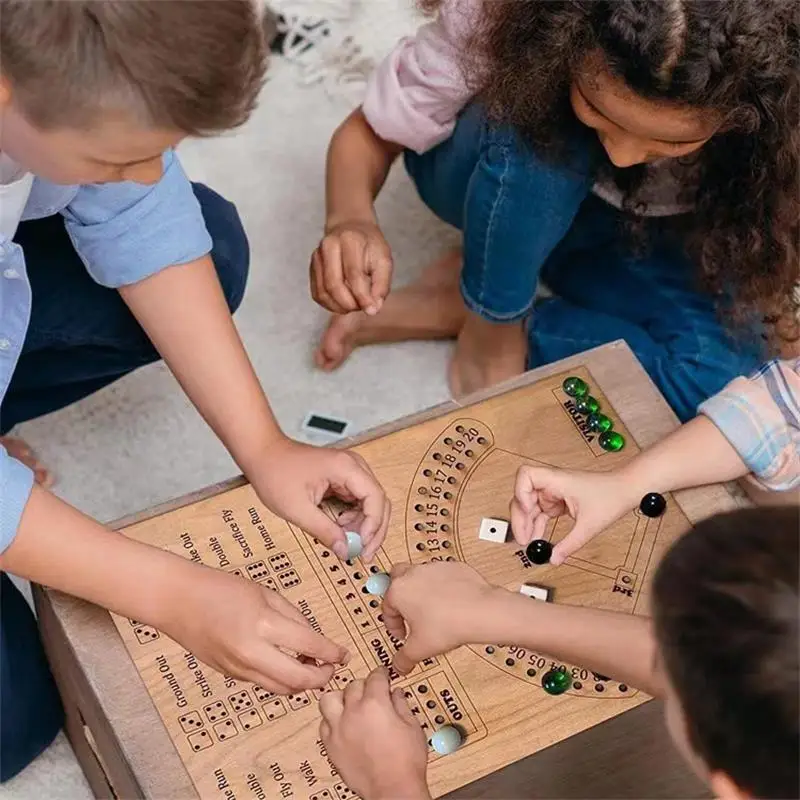 Baseball Dice Board Game Woode - Board Game Cafe recension och pris
