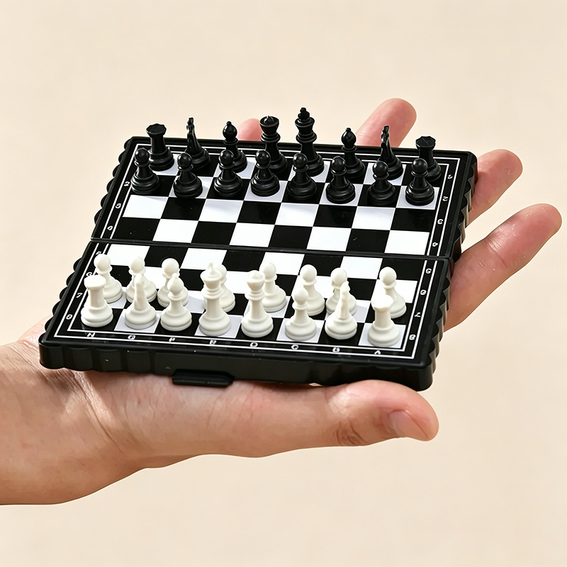 Mini Portable Magnetic Chess S - Board Game Cafe recension och pris