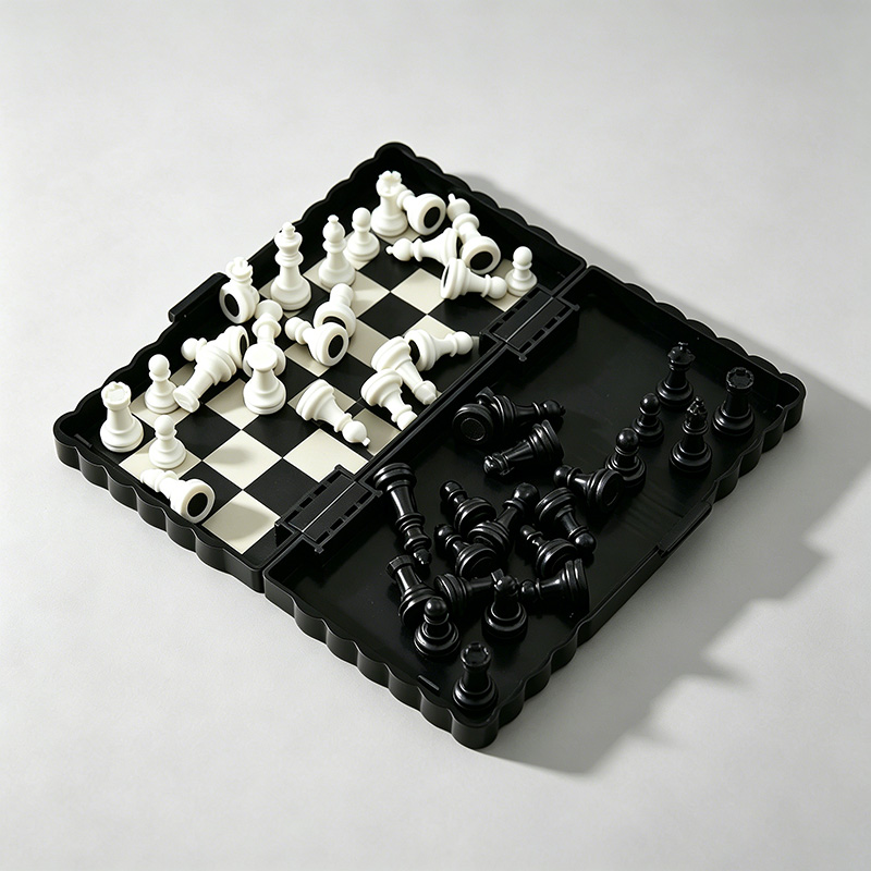 Mini Portable Magnetic Chess S - Board Game Cafe recension och pris