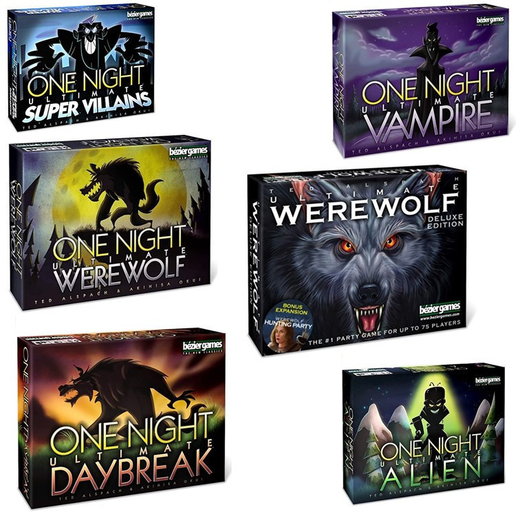 Party Game One Night Ultimate  - Board Game Werewolf recension och pris