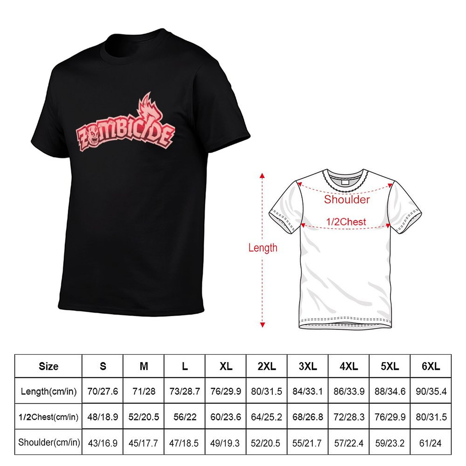 Zombicide BoardGame T-Shirt ma - Board Game Zombicide recension och pris