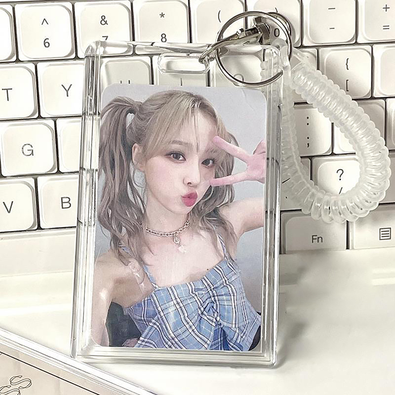 Acrylic Photocard Holder Kpop  - Card Sleeves Protector recension och pris