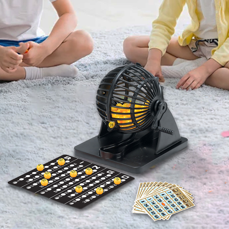 Bingo Lottery Machine Cage Swe - Board Game Maker recension och pris