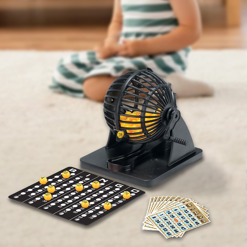 Bingo Lottery Machine Cage Swe - Board Game Maker recension och pris