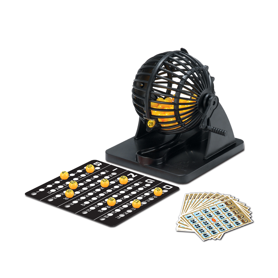Bingo Lottery Machine Cage Swe - Board Game Maker recension och pris