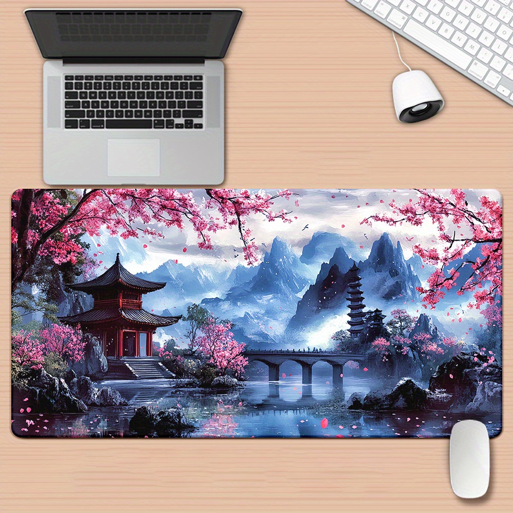 Cherry Blossom Ink Painting La - Play Mat Neoprene recension och pris