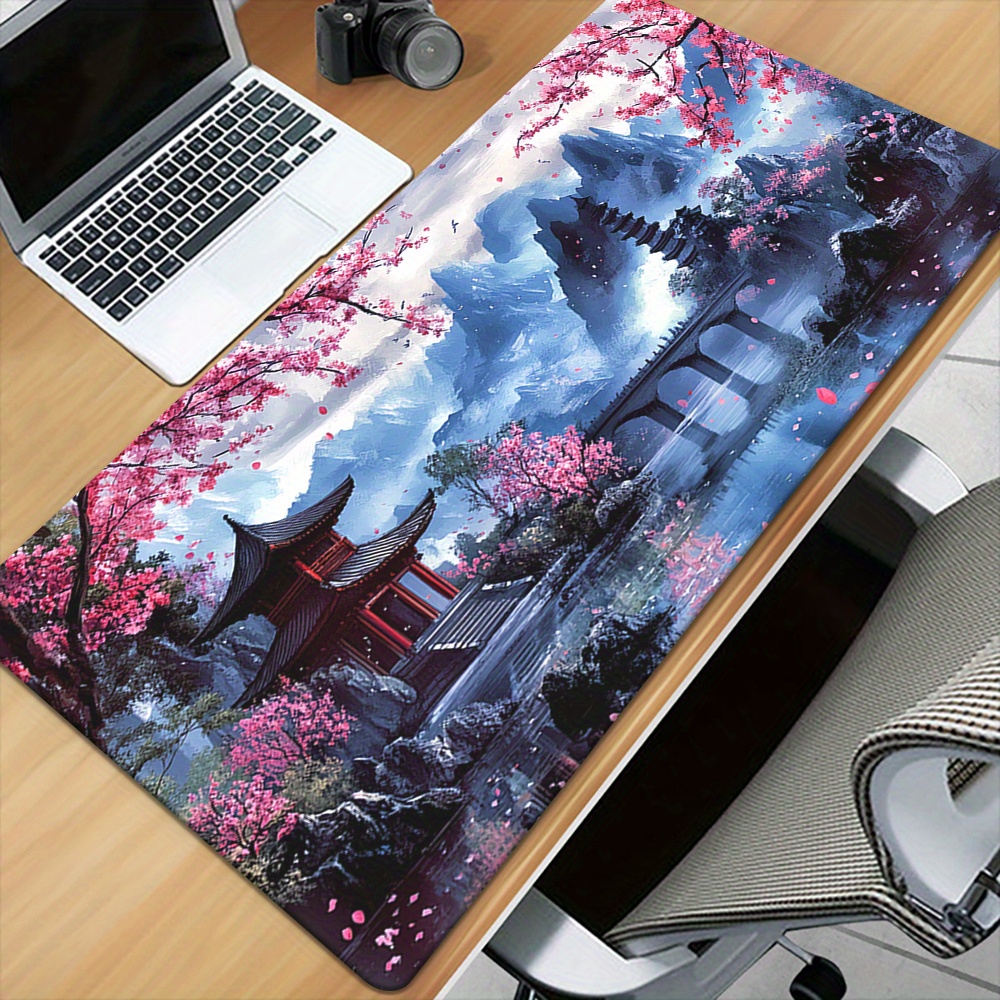 Cherry Blossom Ink Painting La - Play Mat Neoprene recension och pris