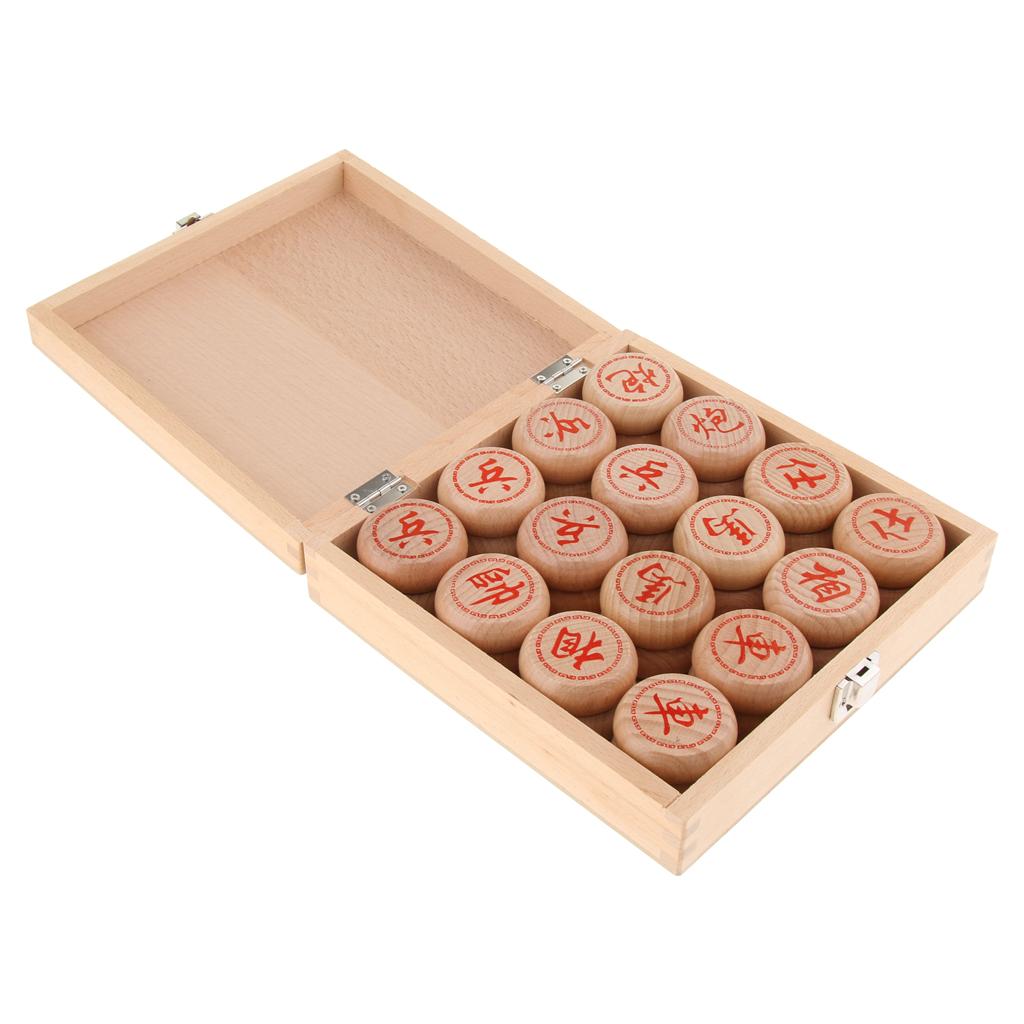 Chinese Chess Xiangqi Wooden P - Board Game Cafe recension och pris