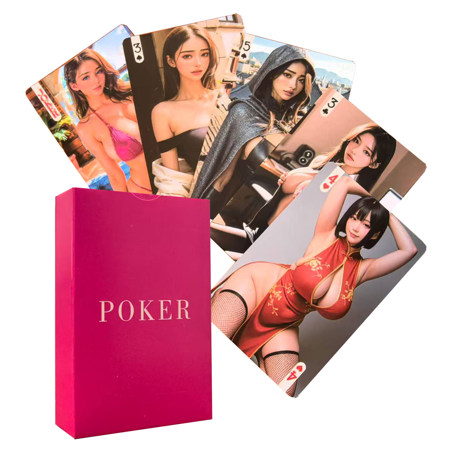 Playing Cards Beaty Poker Boar - Board Game Werewolf recension och pris