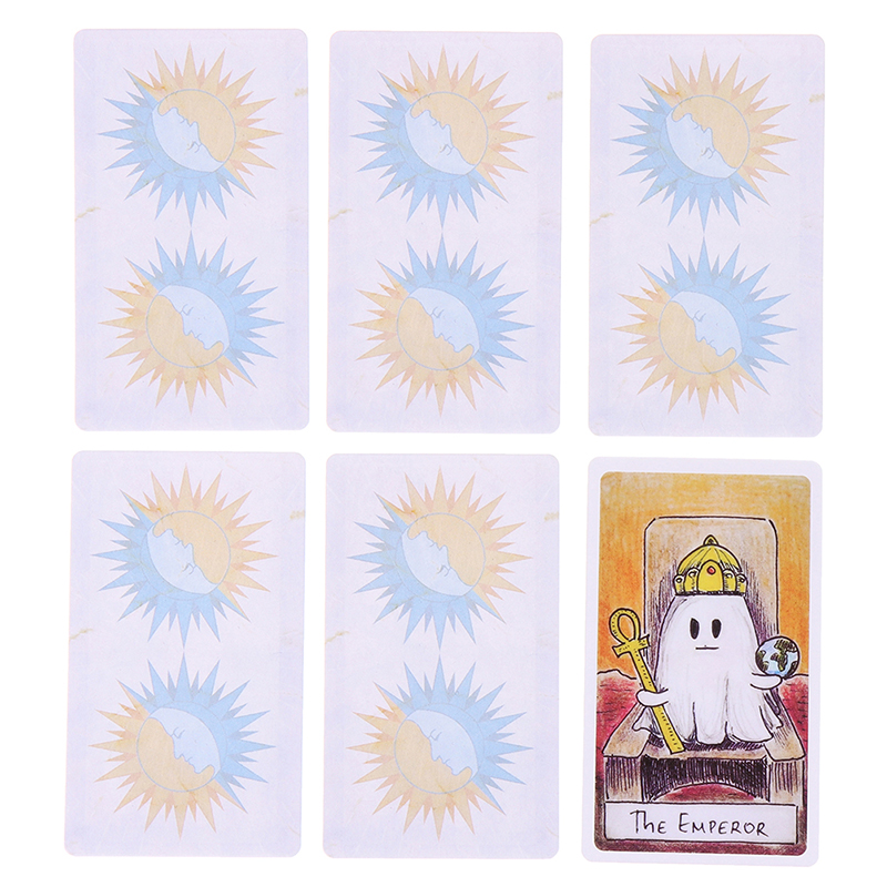 Cute Ghost Tarot Deck Toy Set  - Board Game Of Life recension och pris