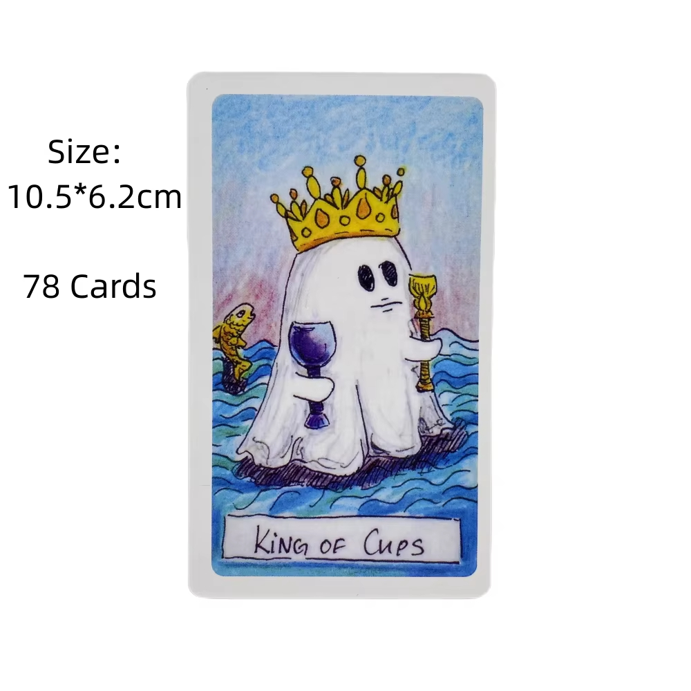 Cute Ghost Tarot Deck Toy Set  - Board Game Of Life recension och pris
