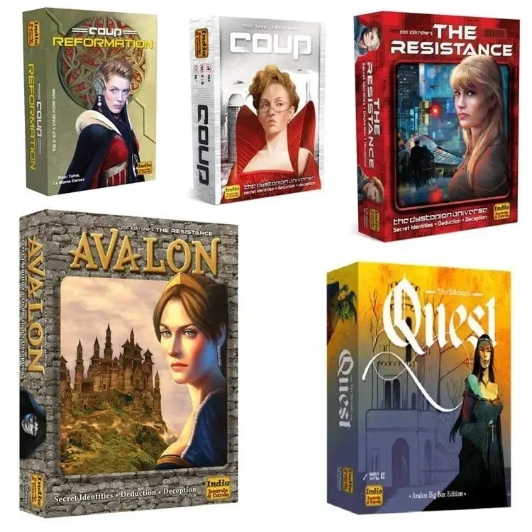 Board game The Resistance Aval - Board Game Bang recension och pris