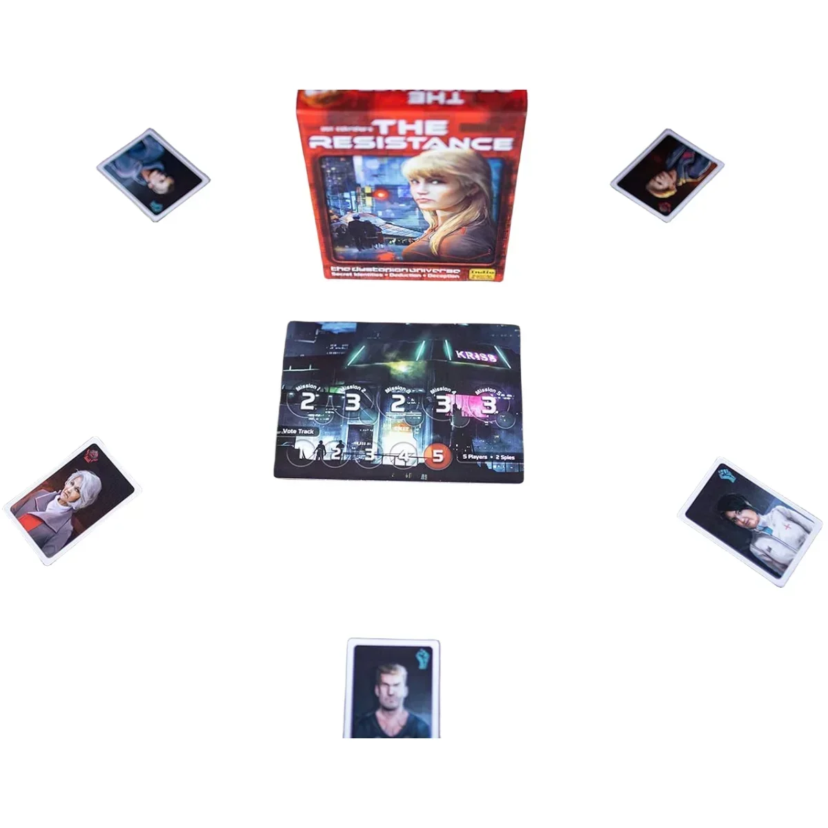 Board game The Resistance Aval - Board Game Bang recension och pris