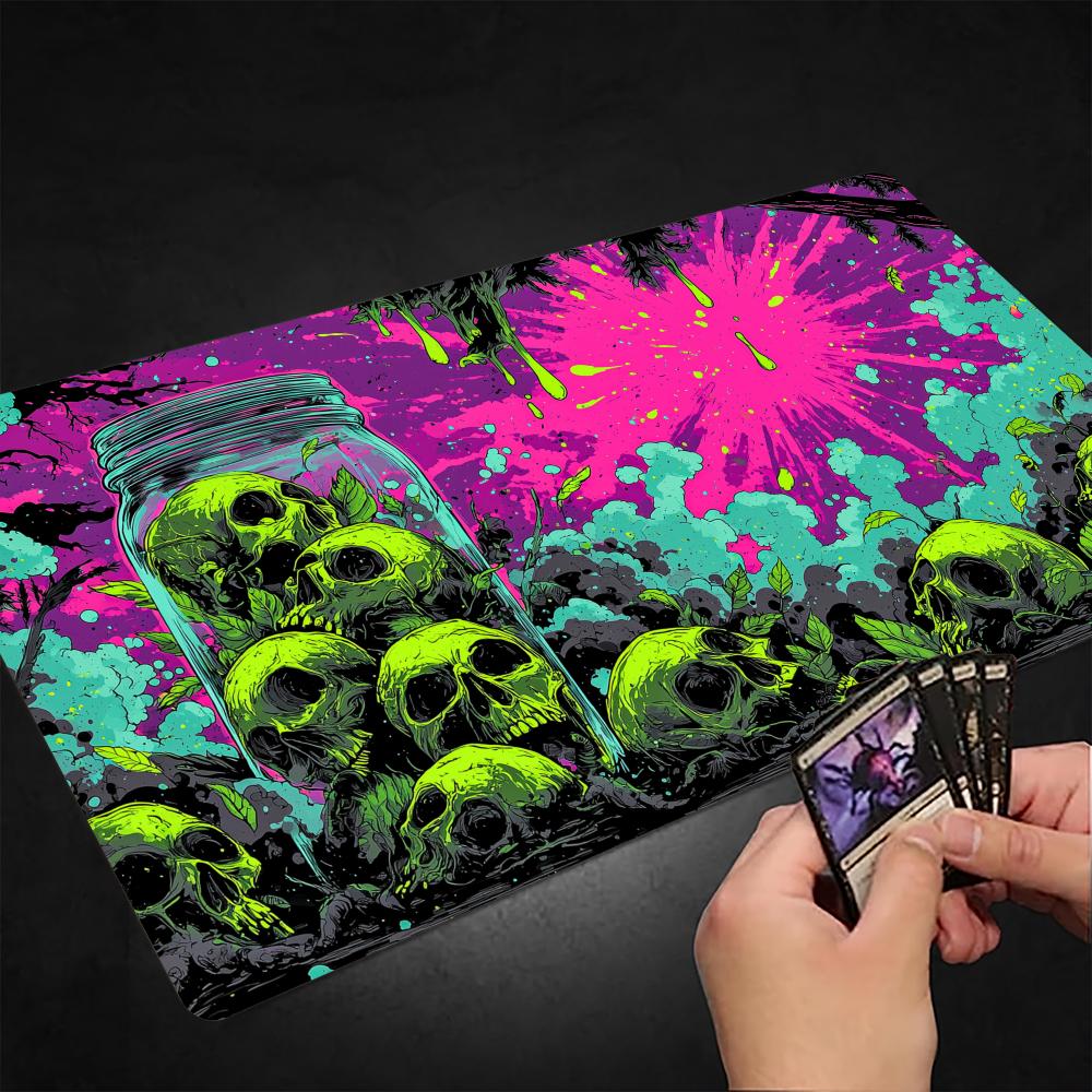 Neon Jungle and Skull Bottles  - Play Mat Neoprene recension och pris