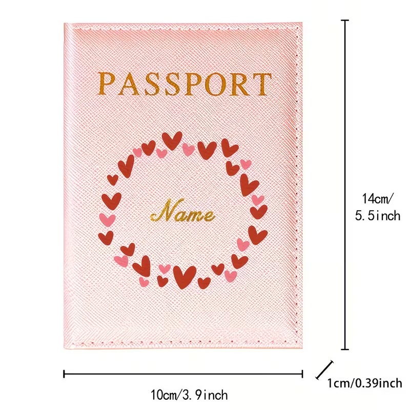 Customized Name Passport Sleev - Card Sleeves Protector recension och pris