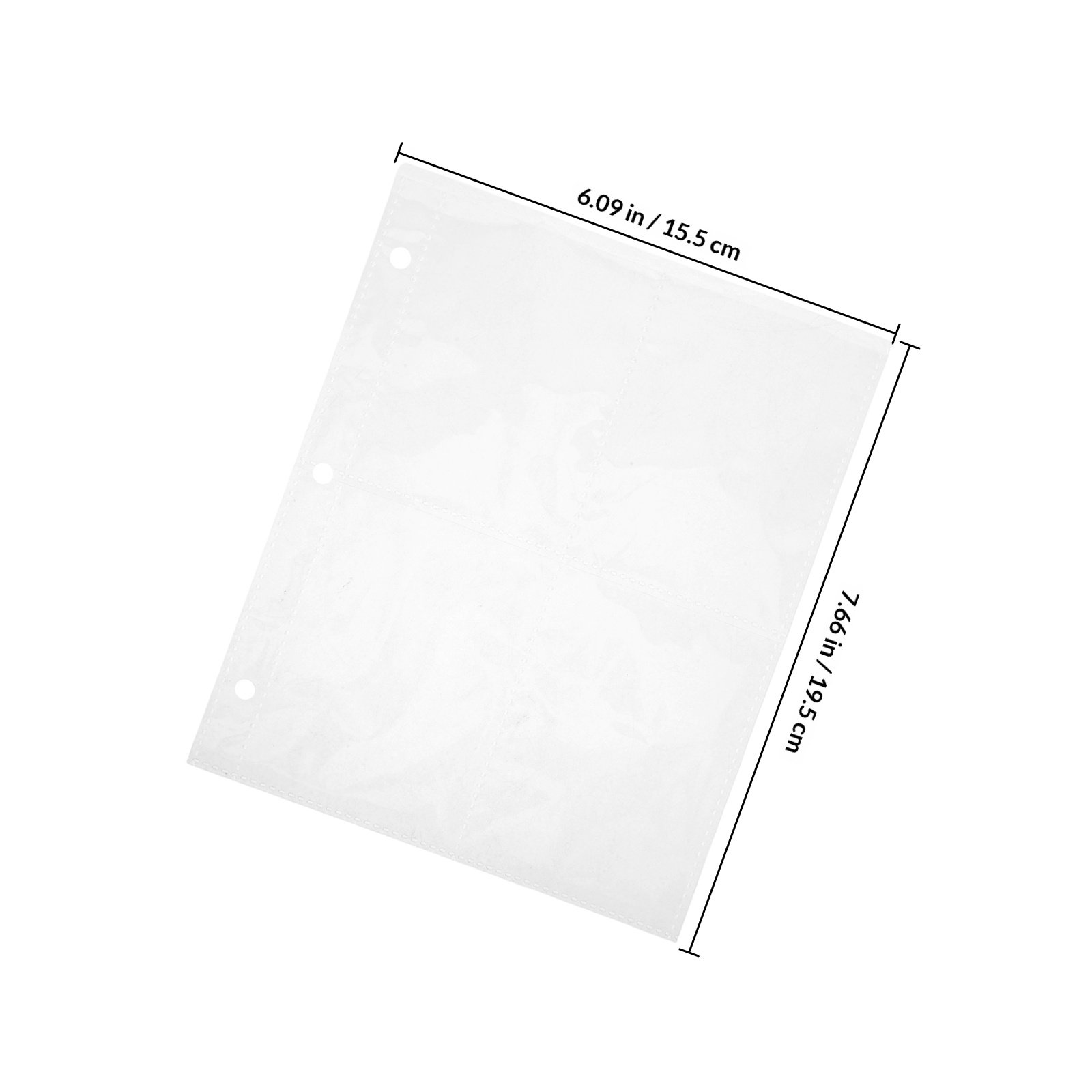 10Pcs Card Binder Refill Inner - Card Sleeves Protector recension och pris