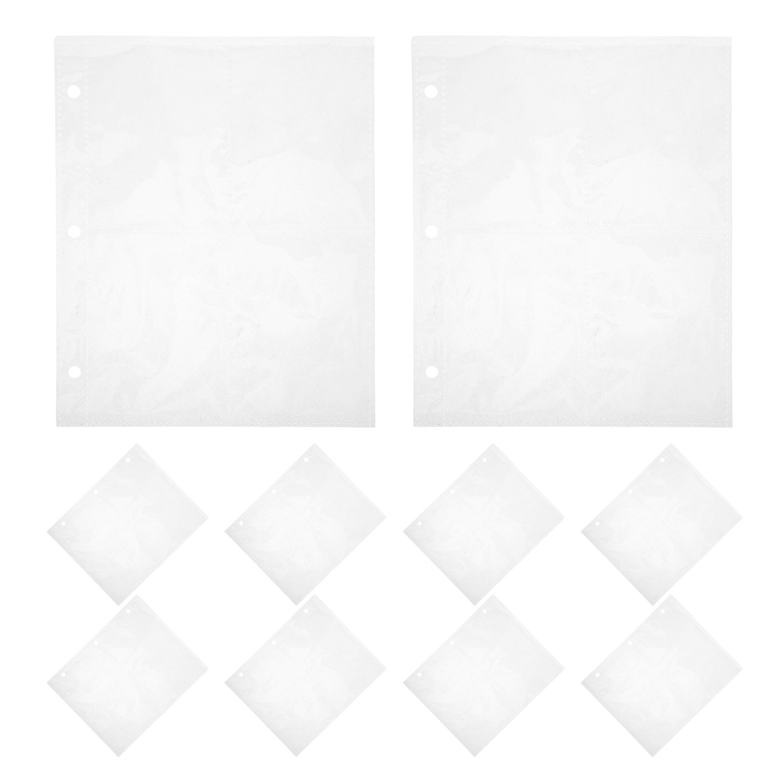 10Pcs Card Binder Refill Inner - Card Sleeves Protector recension och pris