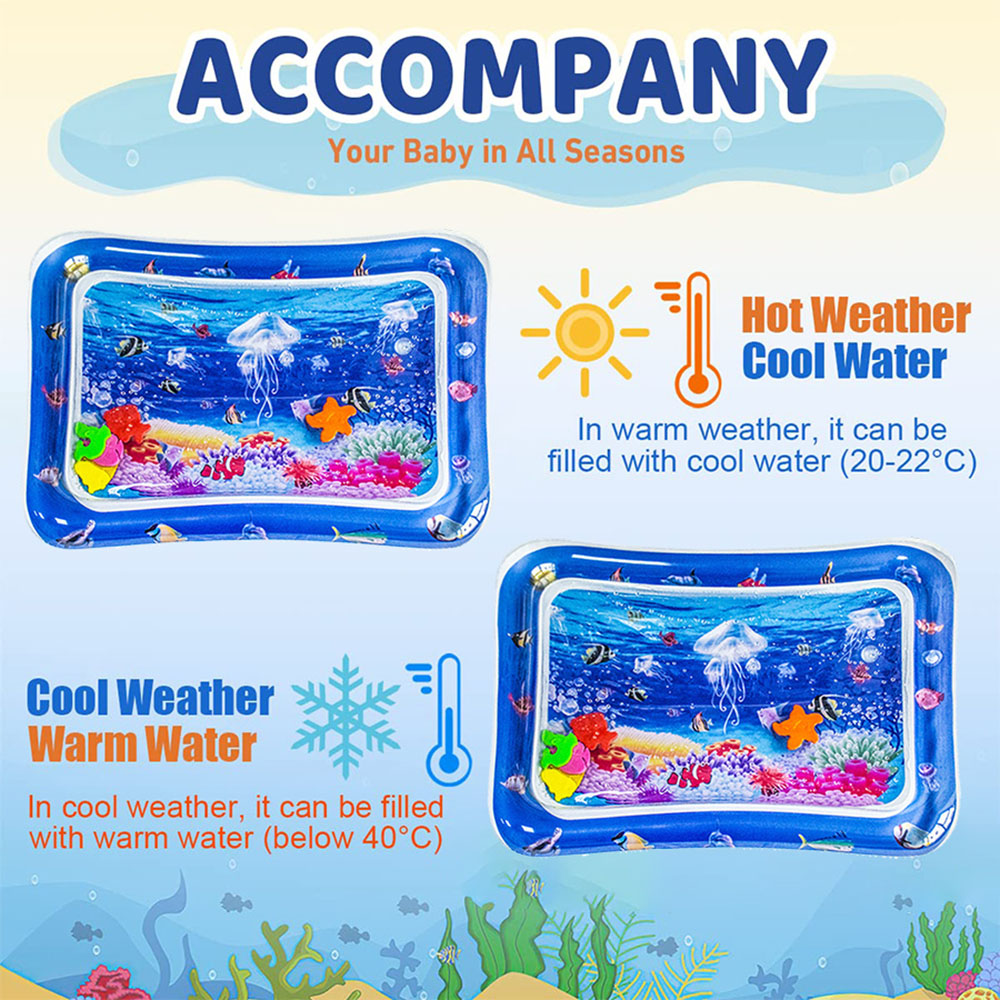 1pc Inflatable PVC Playing Mat - Play Mat Neoprene recension och pris