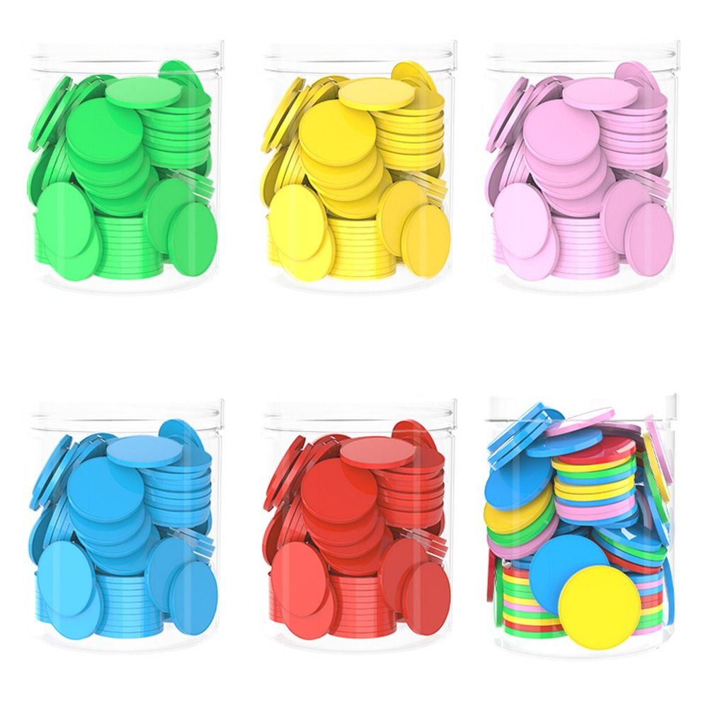 100pcs Plastic Counting Chips  - Board Game Zenith recension och pris