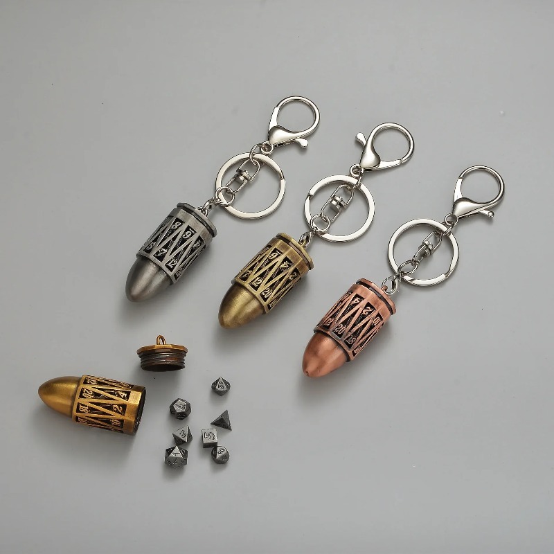 Portable Key Chain,Mini 6mm Me - Board Game Dungeons And Dragons recension och pris